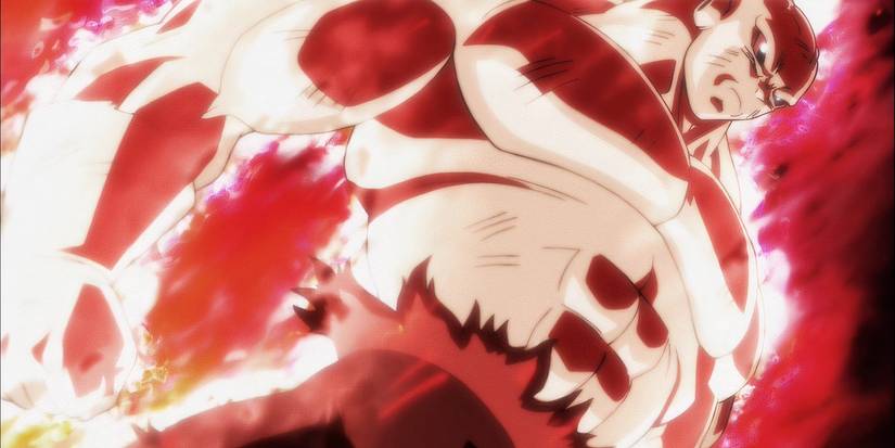 Super Full Power Jiren is ready to fight in Dragon Ball Super.
