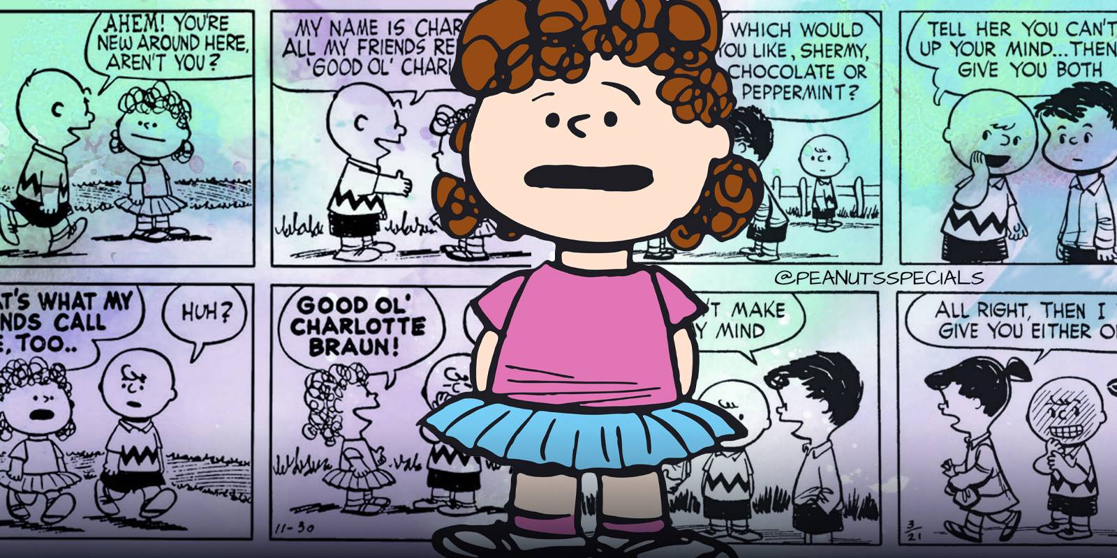 Alle Peanuts-Comics mit Charlotte Braun und warum Charles Schulz die Figur ...