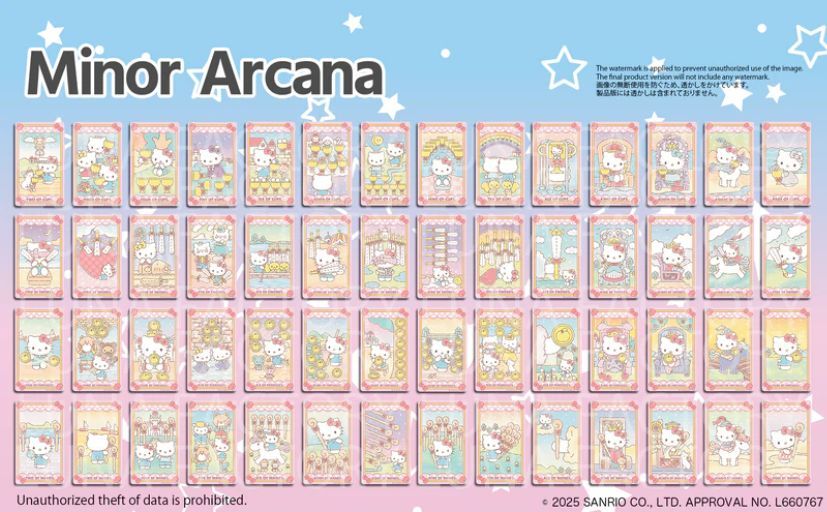 Sanrio Reveals Officially Licensed Hello Kitty Tarot Card Deck