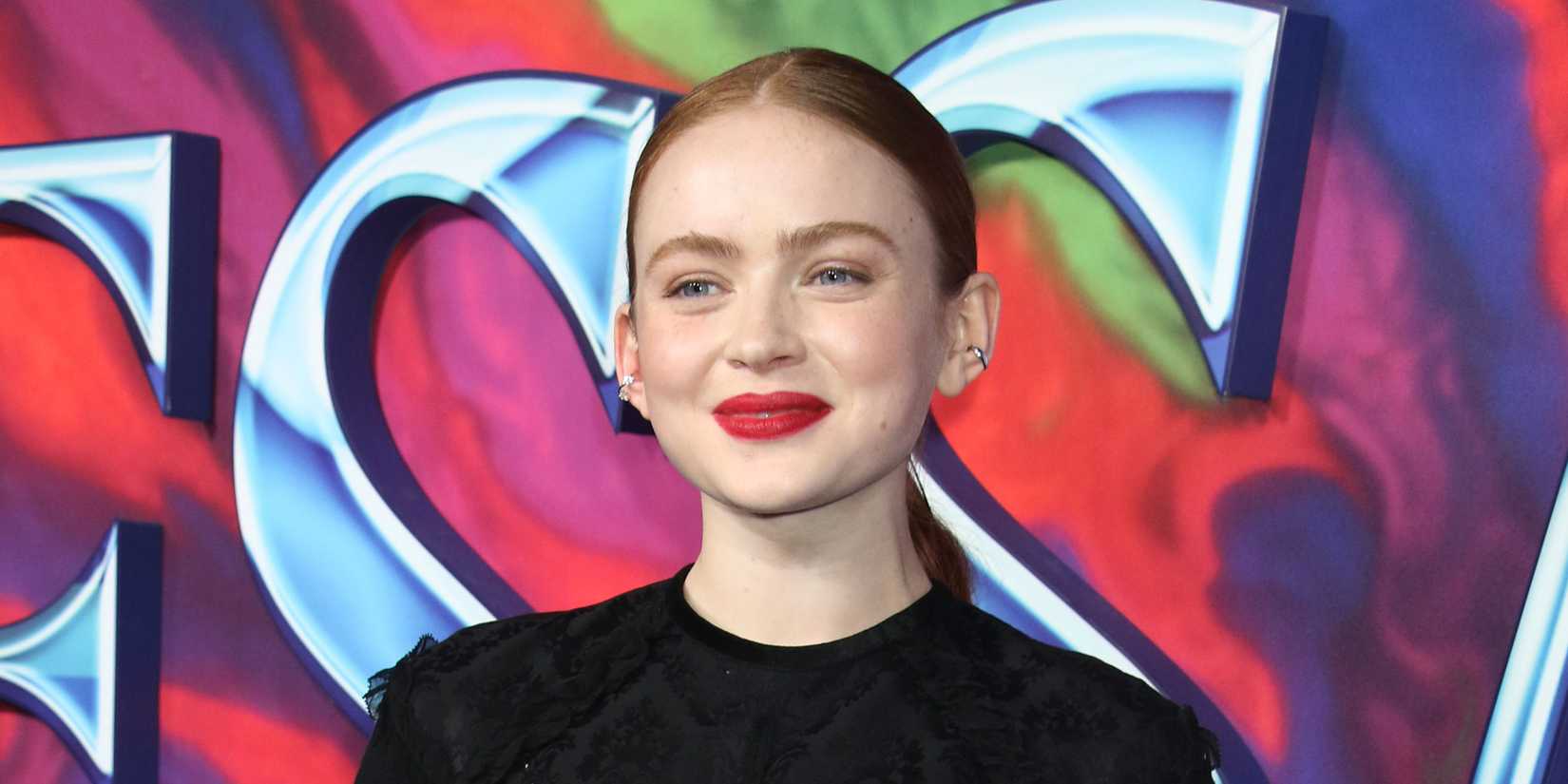 Sadie Sink at the New York screening of 
