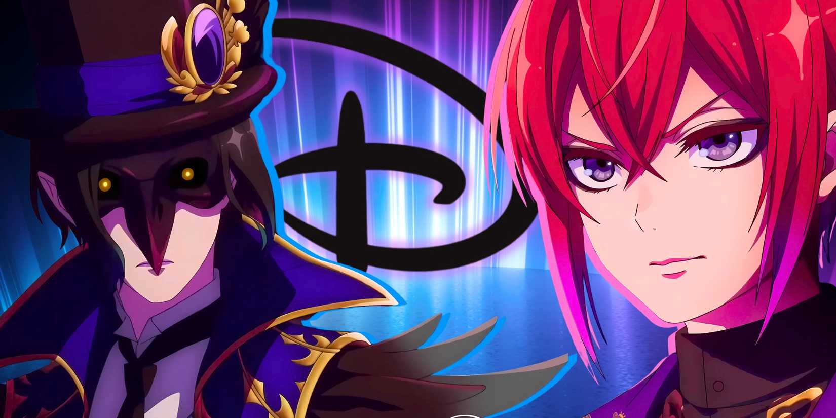 Série de anime Disney Twisted Wonderland com logotipo da Disney