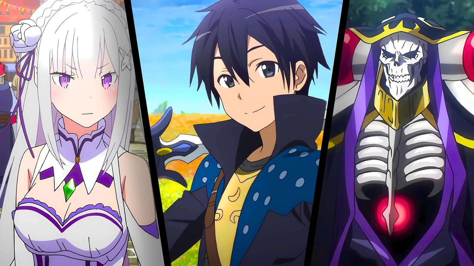 Japan Reveals the Top 9 Isekai Anime of All Time in Official Streaming Rankings