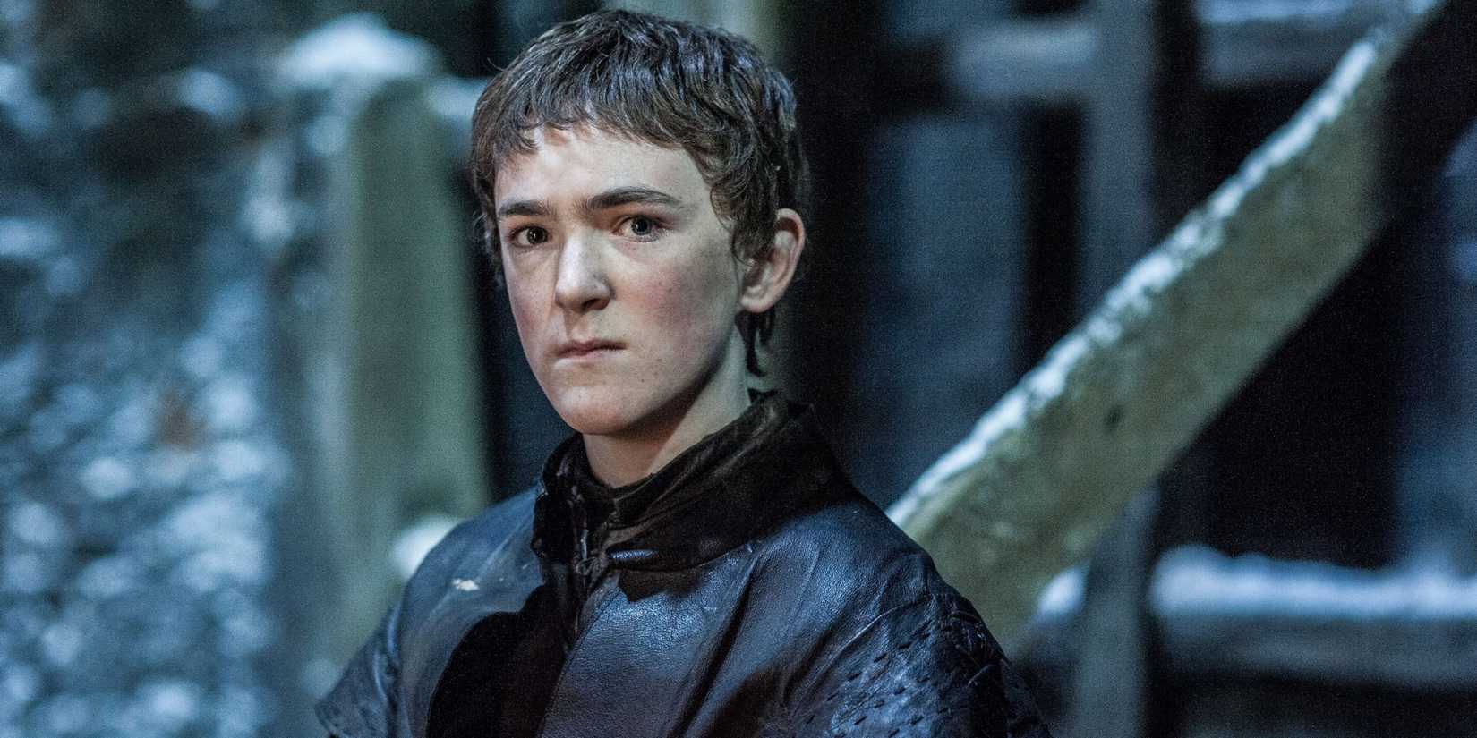Olly staring off camera in Game of Thrones