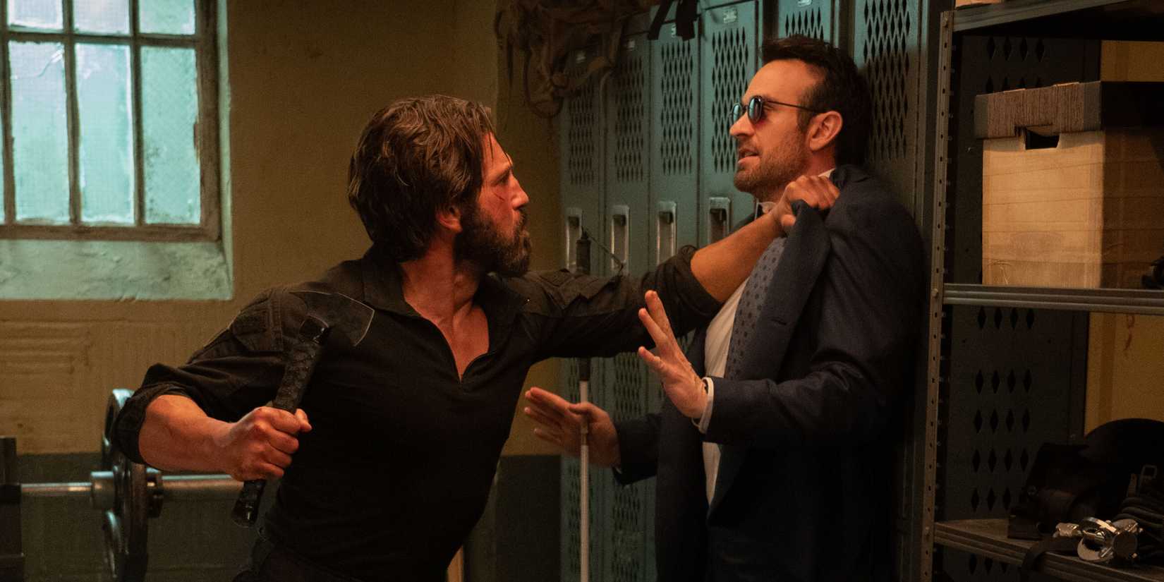 Punisher and Matt Murdock in Daredevil Born Again