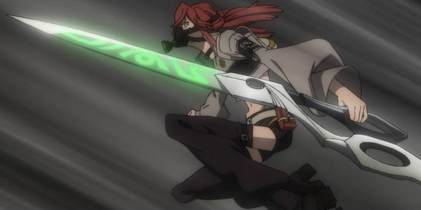 Riyo uses her Vital Instrument in Gachiakuta