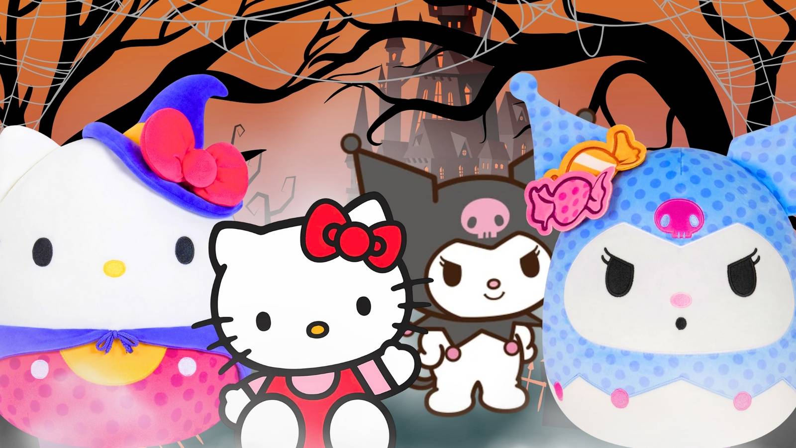 Peluche Hello Kitty 20 cm, assortiment - Peluches et marionnettes