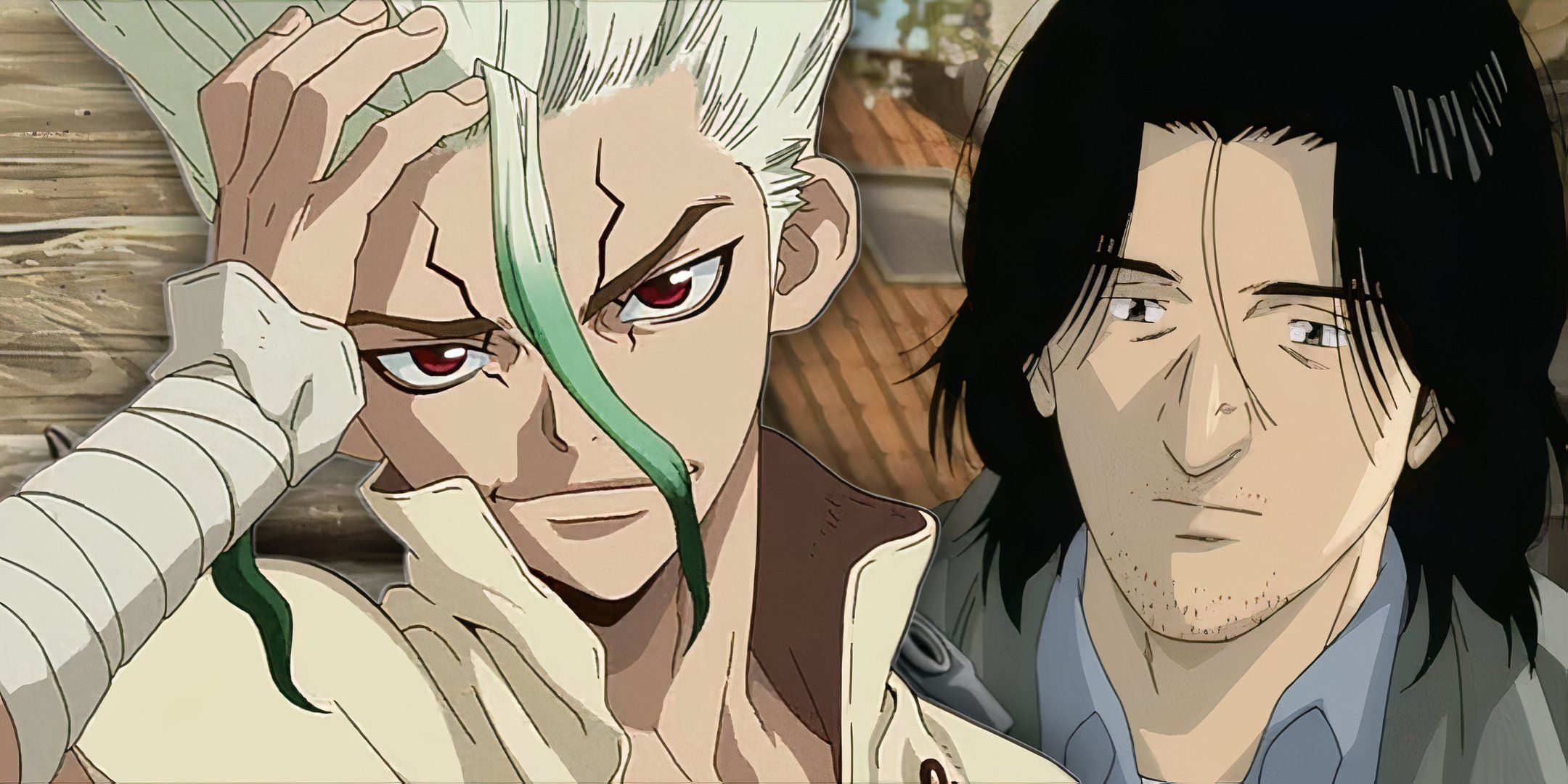 Senku Ishigami in Dr. Stone and Dr. Kenzo in Monster