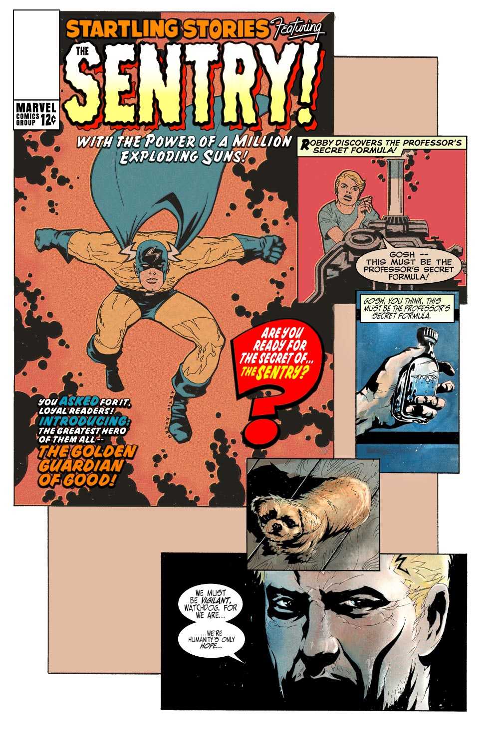 Sentry Origin 25 Years Ago, This All-Powerful Character Shattered the Marvel Universe