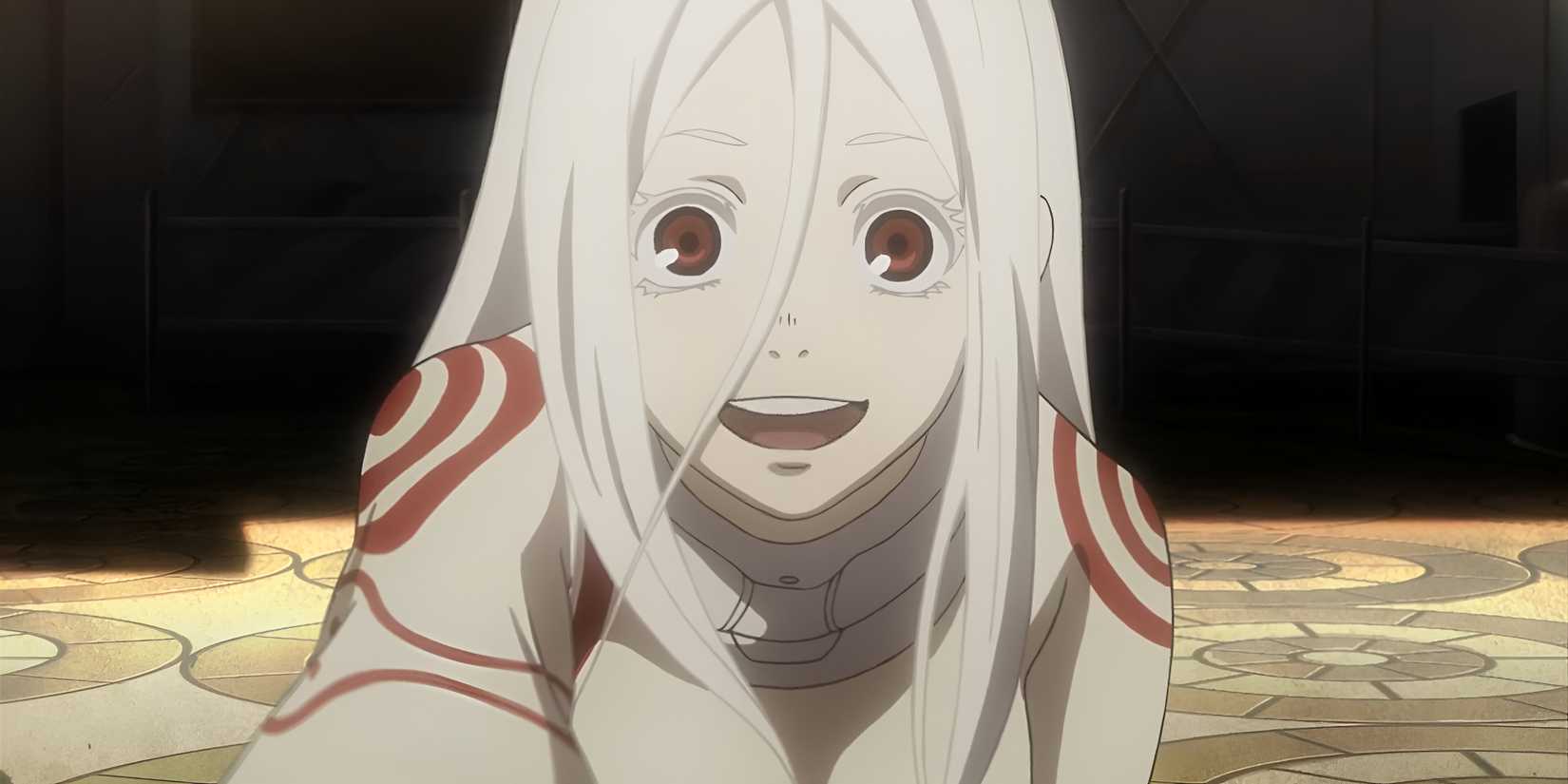 Deadman Wonderland Shiro salue Ganta Igarashi dans l'au-delà