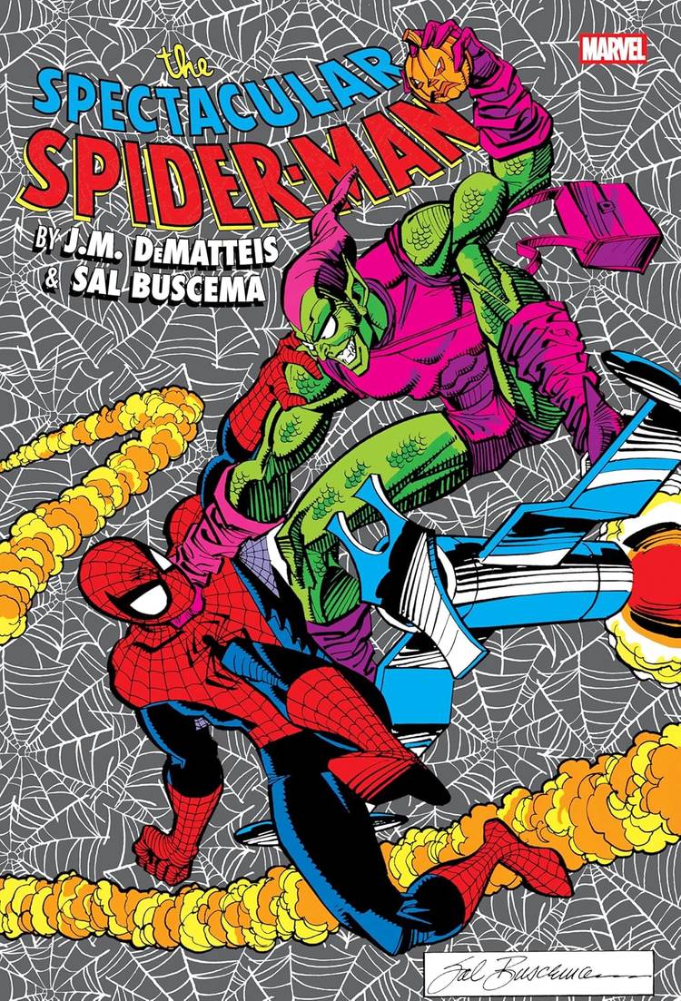 Lendário artista da Marvel, Sal Buscema, falece aos 89 anos 8 A capa da edição omnibus de Spectacular Spider-Man