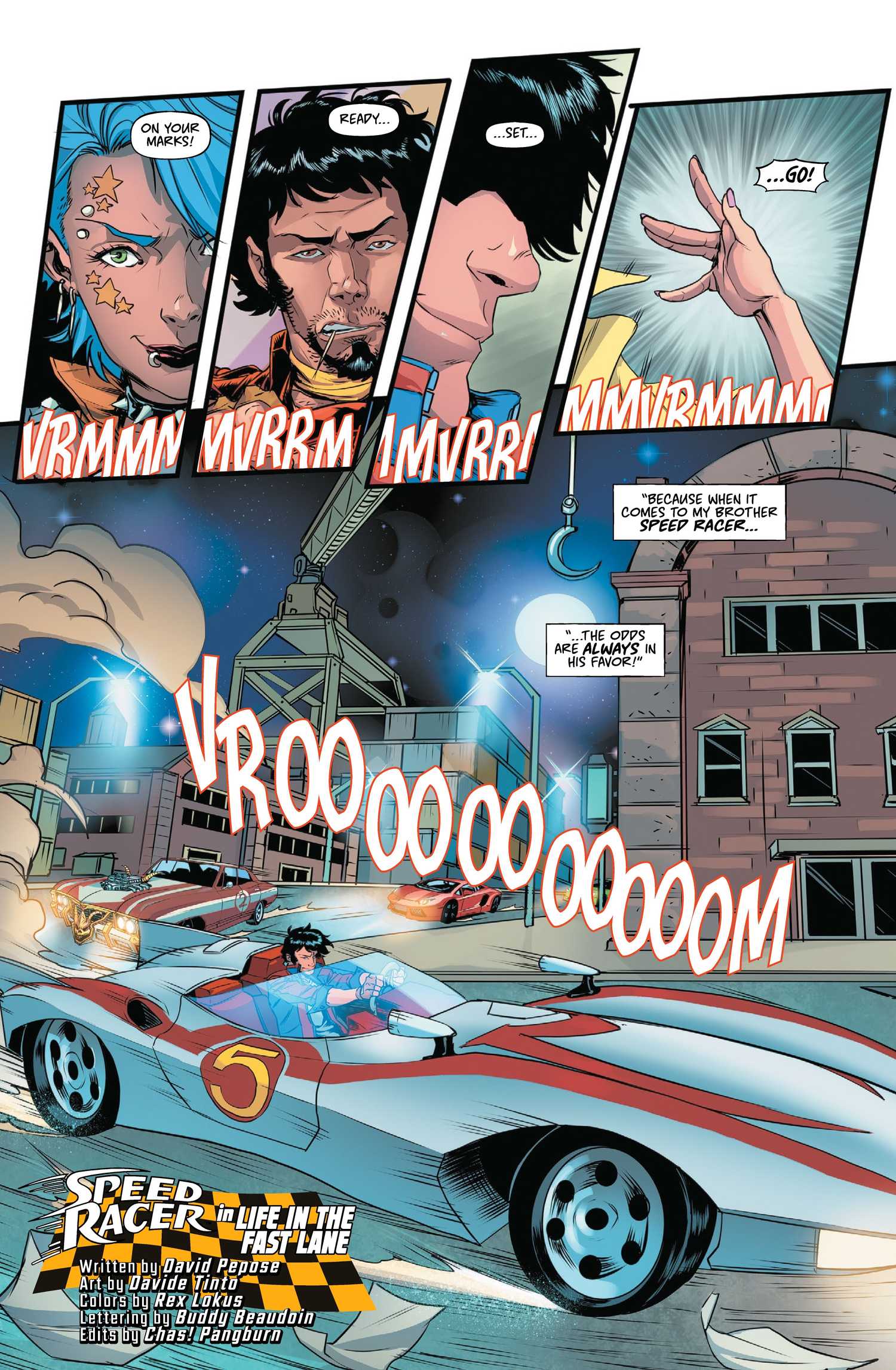 Speed Racer Minimates A Strong Foundation Makes Speed Racer #1 a Thrilling Joyride