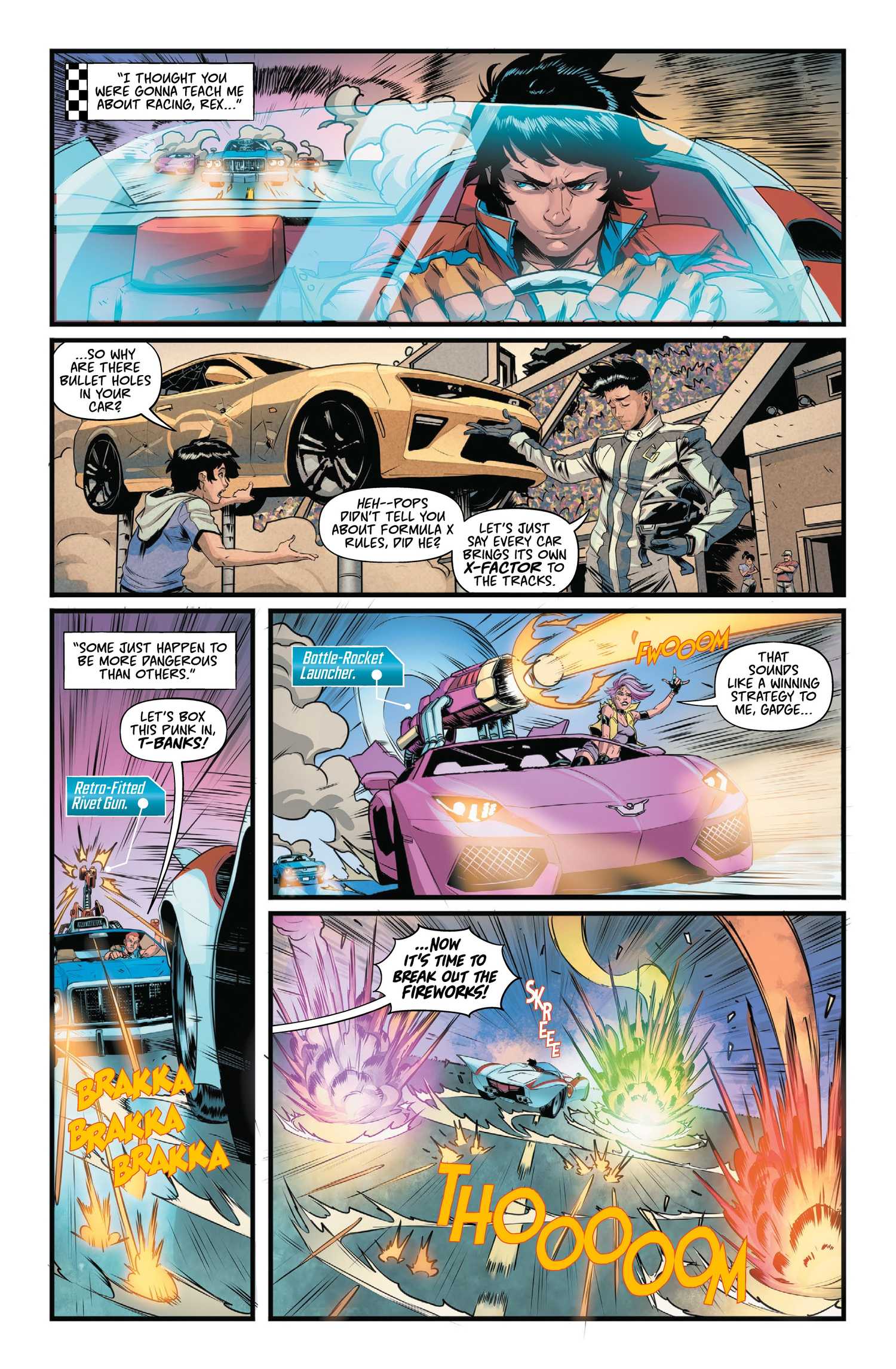 A Strong Foundation Makes Speed Racer #1 a Thrilling Joyride