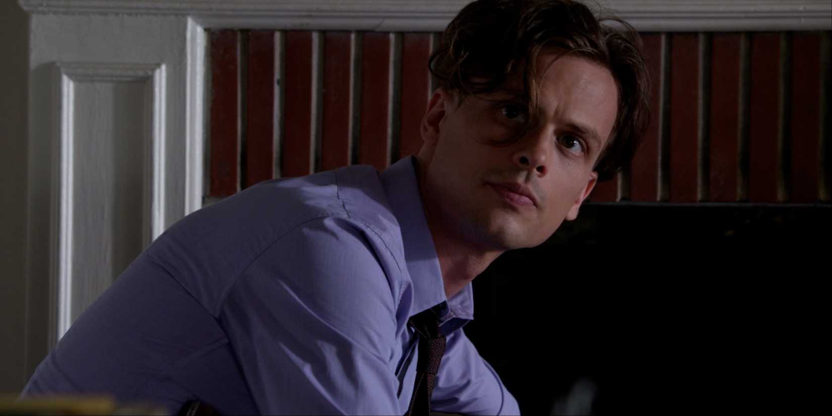 Spencer Reid in the Criminal Minds episode The Inspired