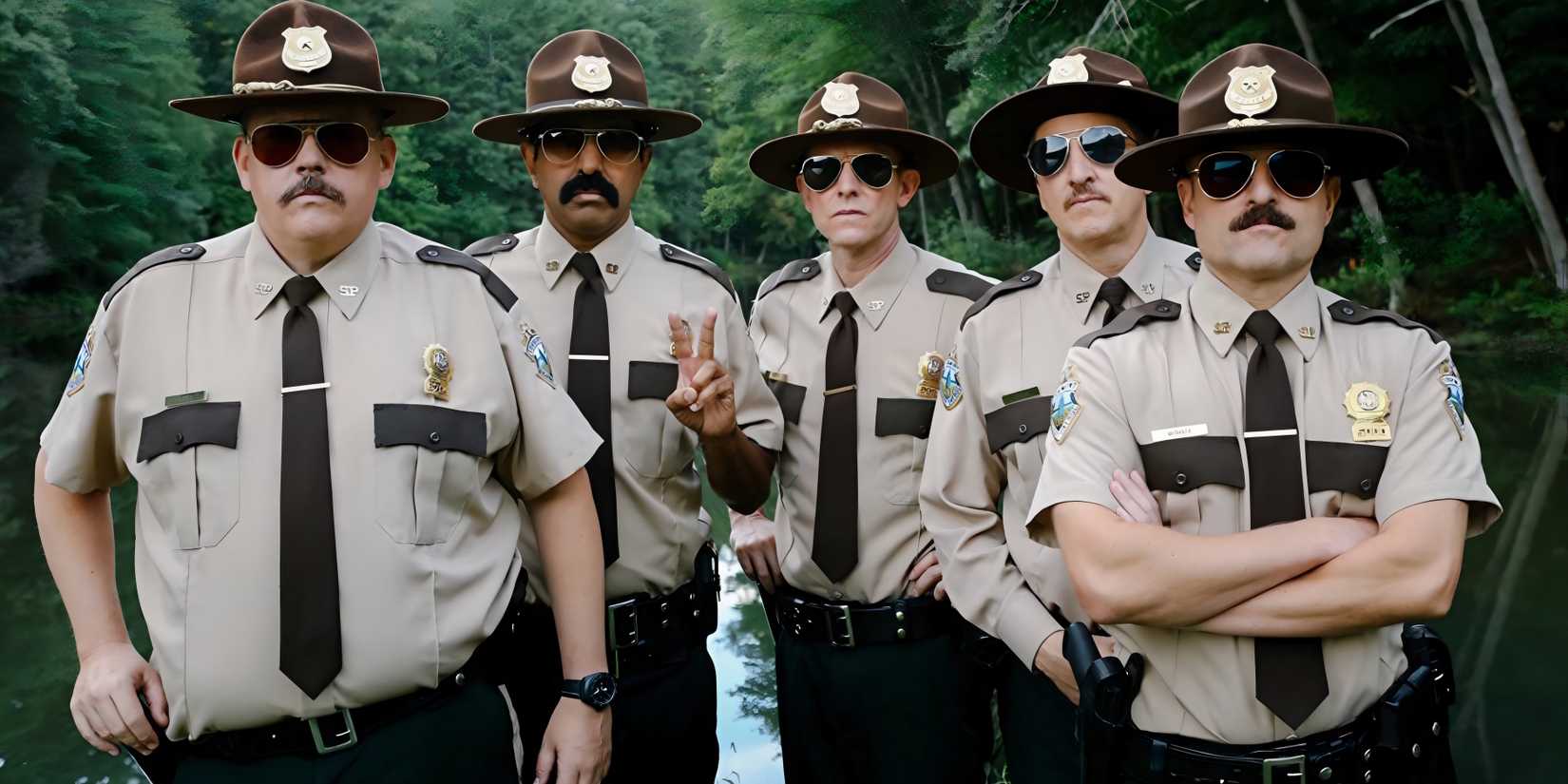 Super Troopers group shooting