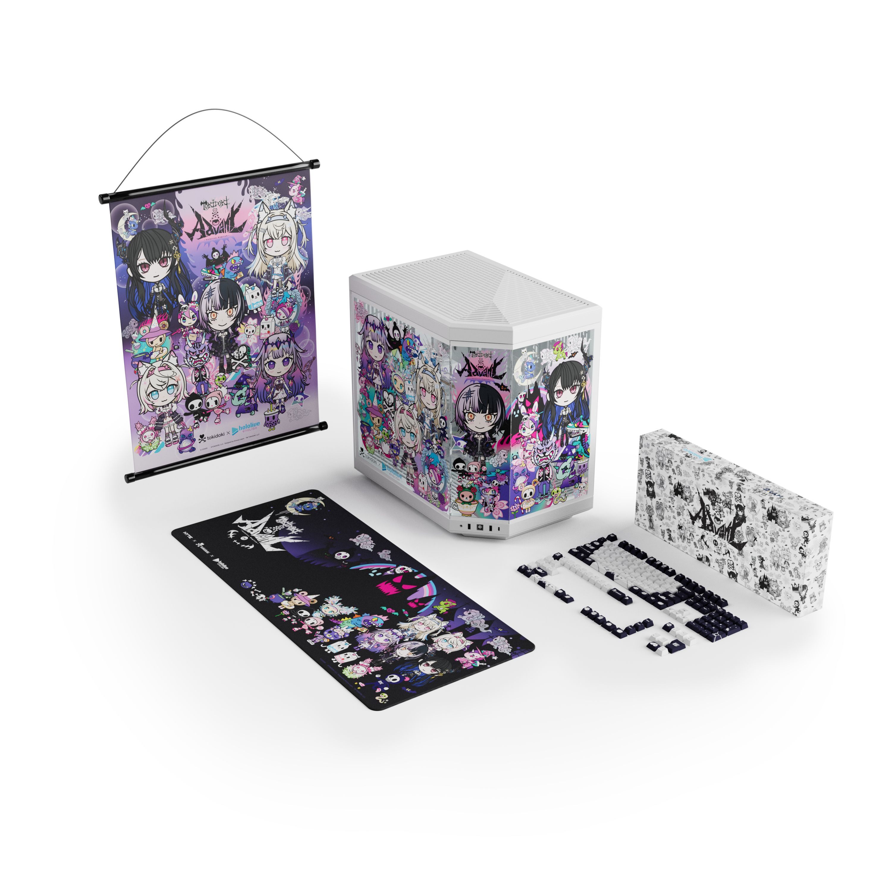 HTC another heaven コラボ ケース Nerissa Ravencroft & Friends Get New Makeovers for New Hololive