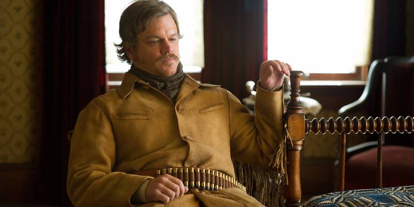 LaBoeuf scares Mattie awake in True Grit.