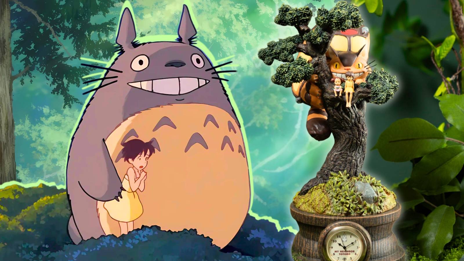 Catbus Clock Studio Ghibli's My Neighbor Totoro Catbus Clock Returns to Official ...