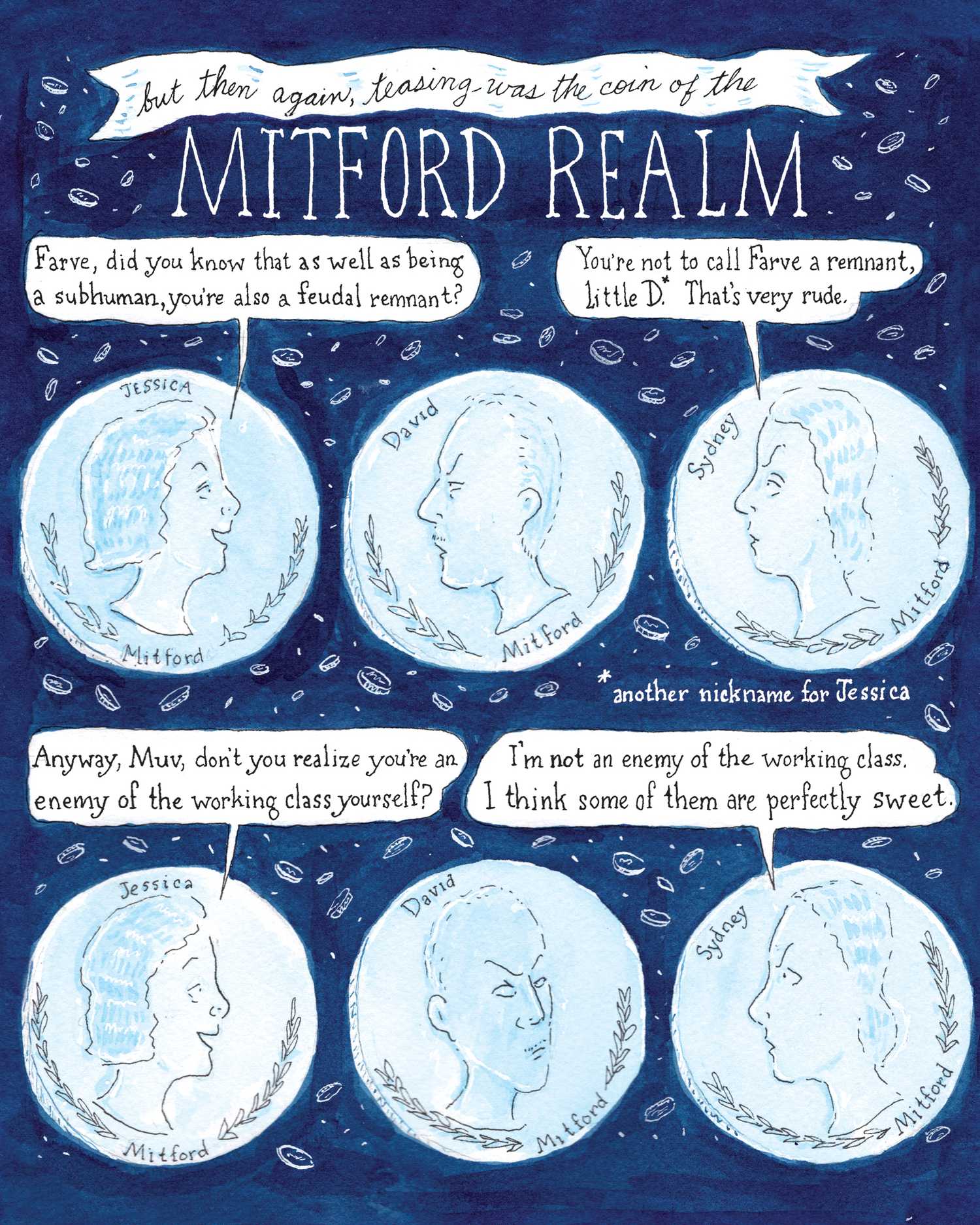 Mitfords bicker