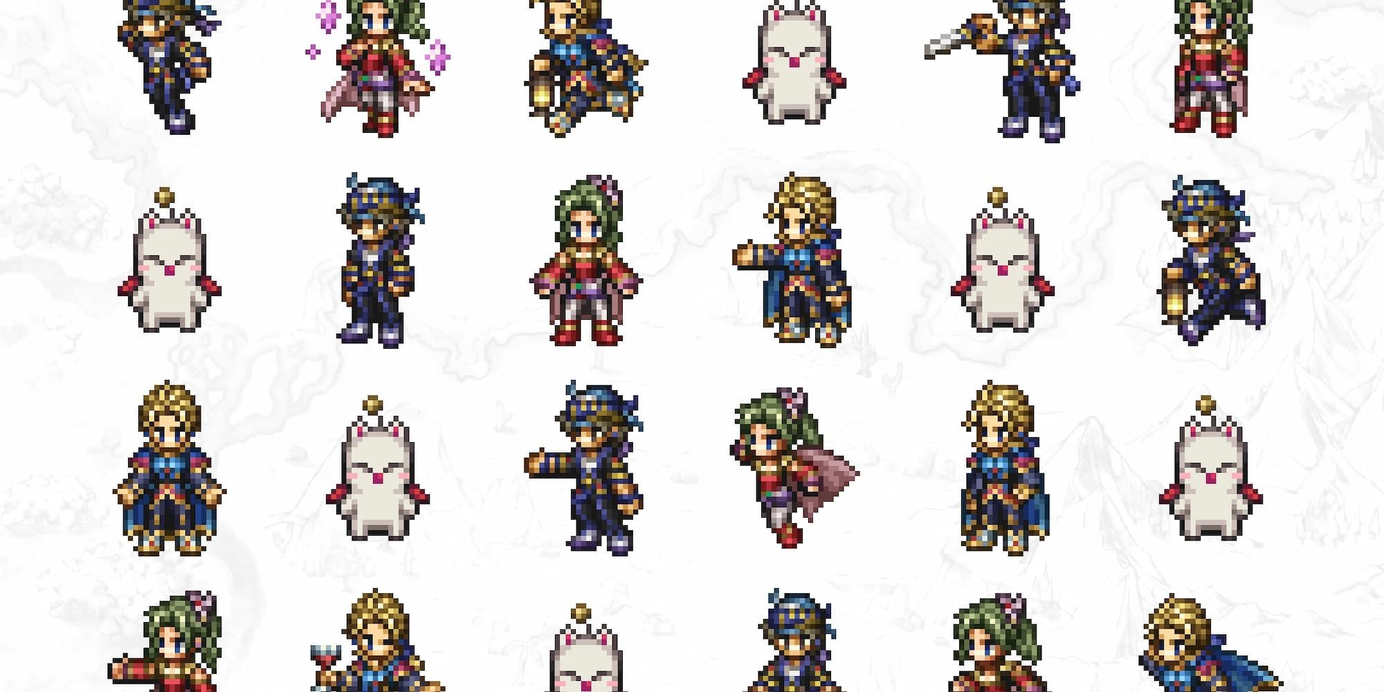 Square Enix Remakes Final Fantasy VI in Octopath Traveler Art Style