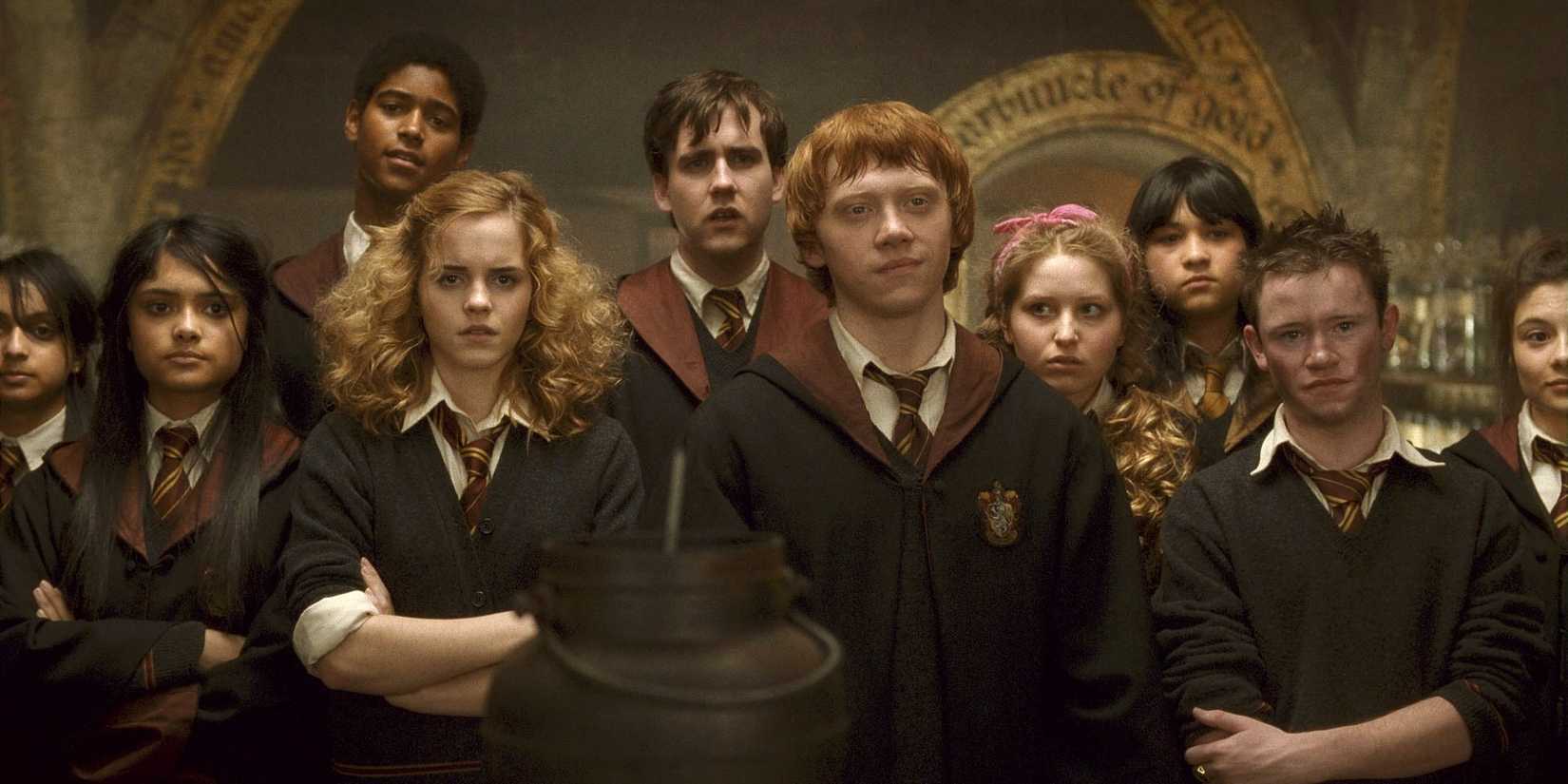 The cast of Harry Potter and the Half-Blood Prince