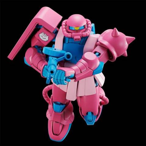 Standard Custom Ruka's Gundam Goes Pink With First-Time Zaku II High Grade Gunpla Release