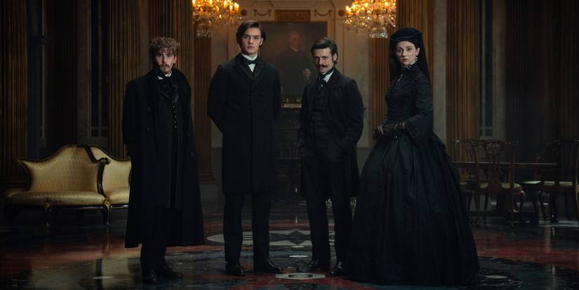 Benjamin, Edward, and Arthur Guinness together with Anne Plunket in House of Guinness