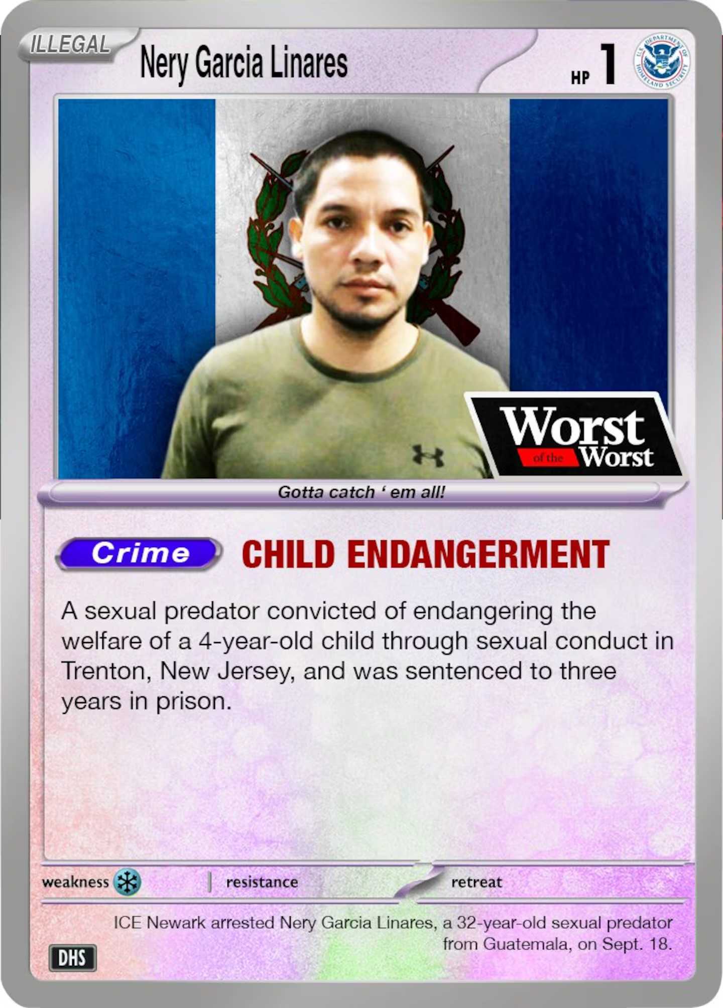 dhs pokemon cards Homeland Security ridiculed online over video comparing migrants to Pokmon