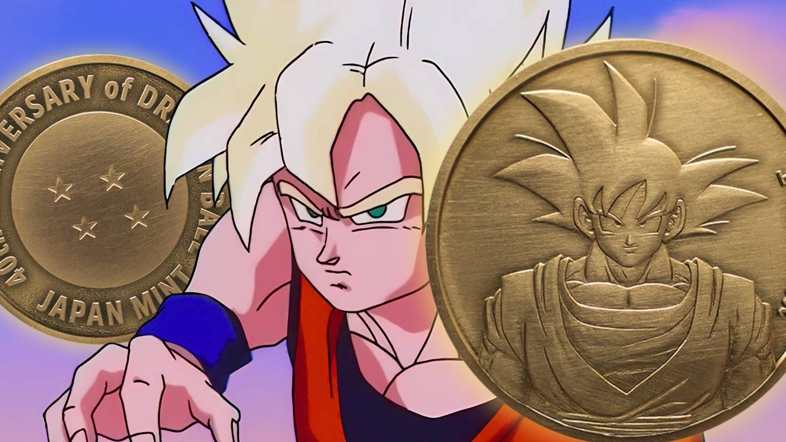 Japanische Regierung gibt offizielles Dragon Ball-Münzset in limitierter ...
