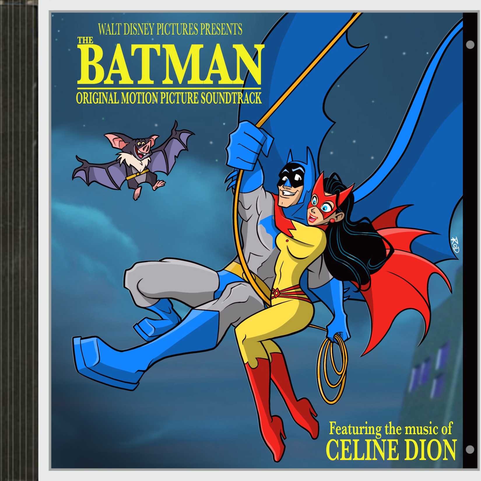 Batman in the style of Disney