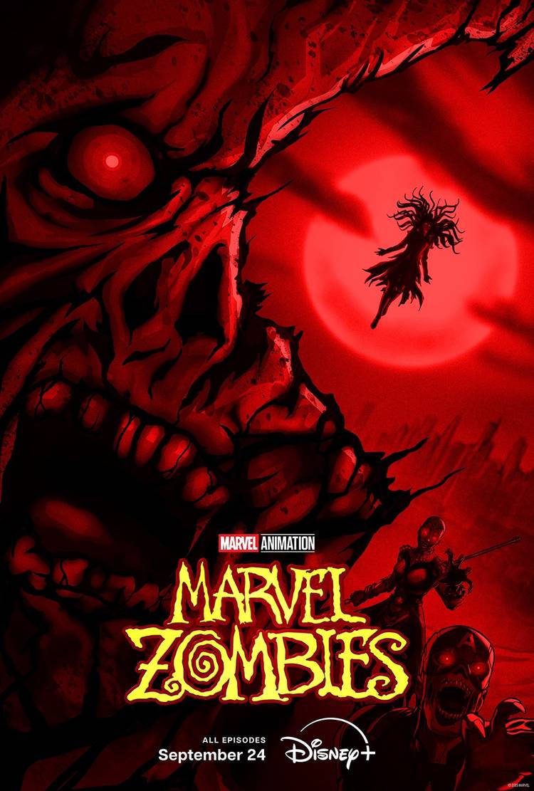 Marvel Zombies Scarlet Witch character poster