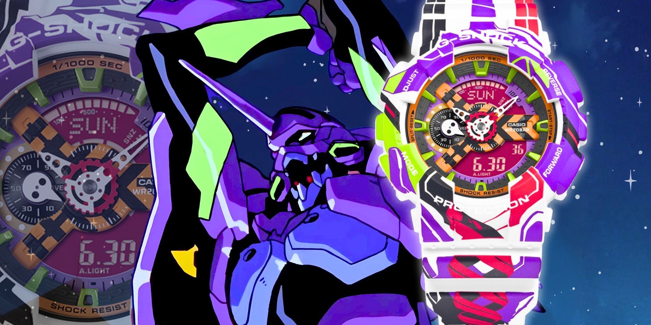 CASIO G-SHOCK エヴァンゲリオン 30周年記念 GA-110EVA30-7A | CASIO