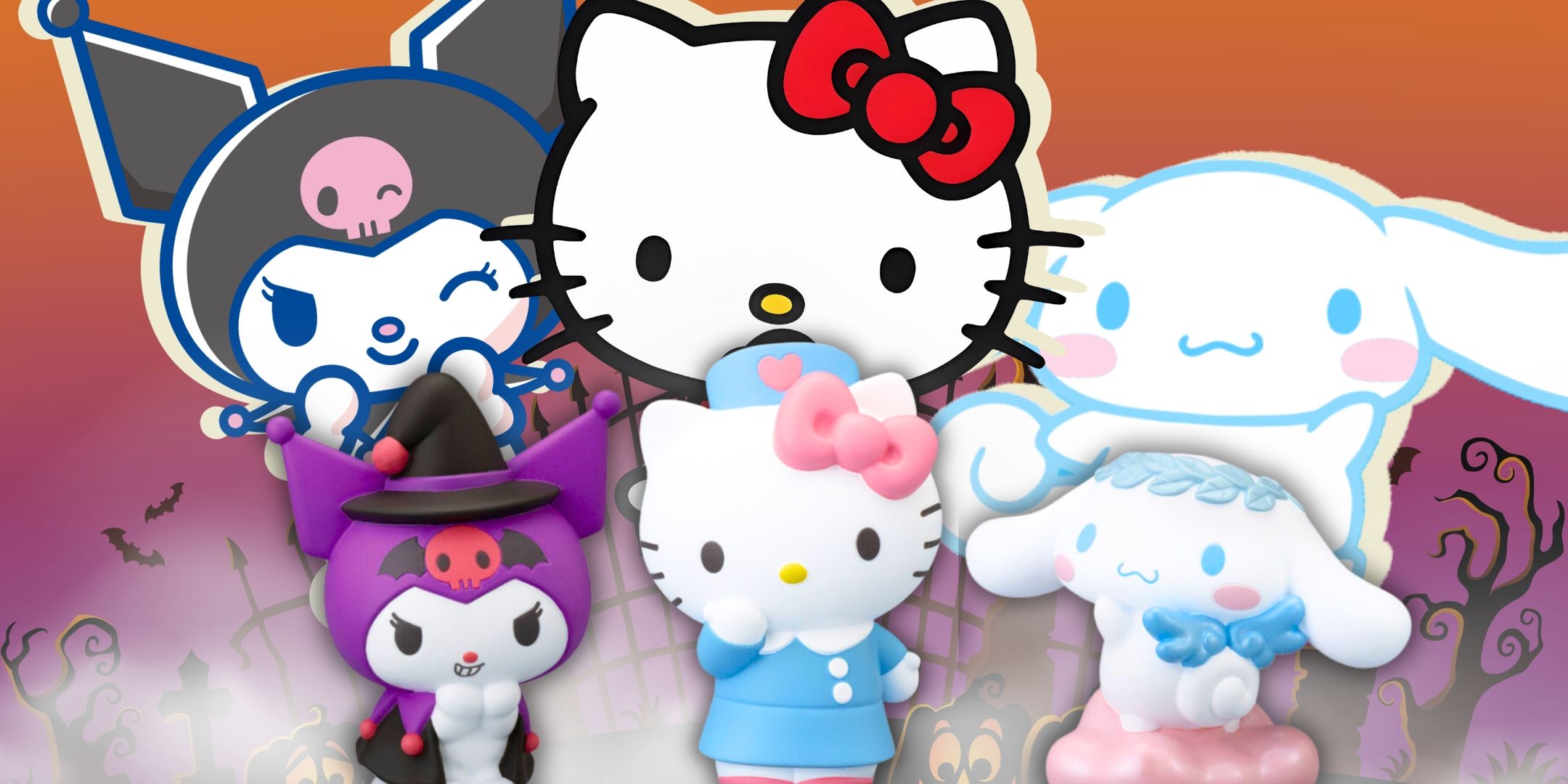 Bandai Releases Sanrio's Hello Kitty, Kuromi & More as New