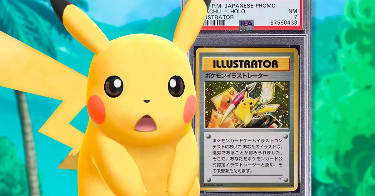 Rare Pokémon Illustrator Card Breaks Record with .4 Million Sale Rare Pokémon Illustrator Card Breaks Record with .4 Million Sale
