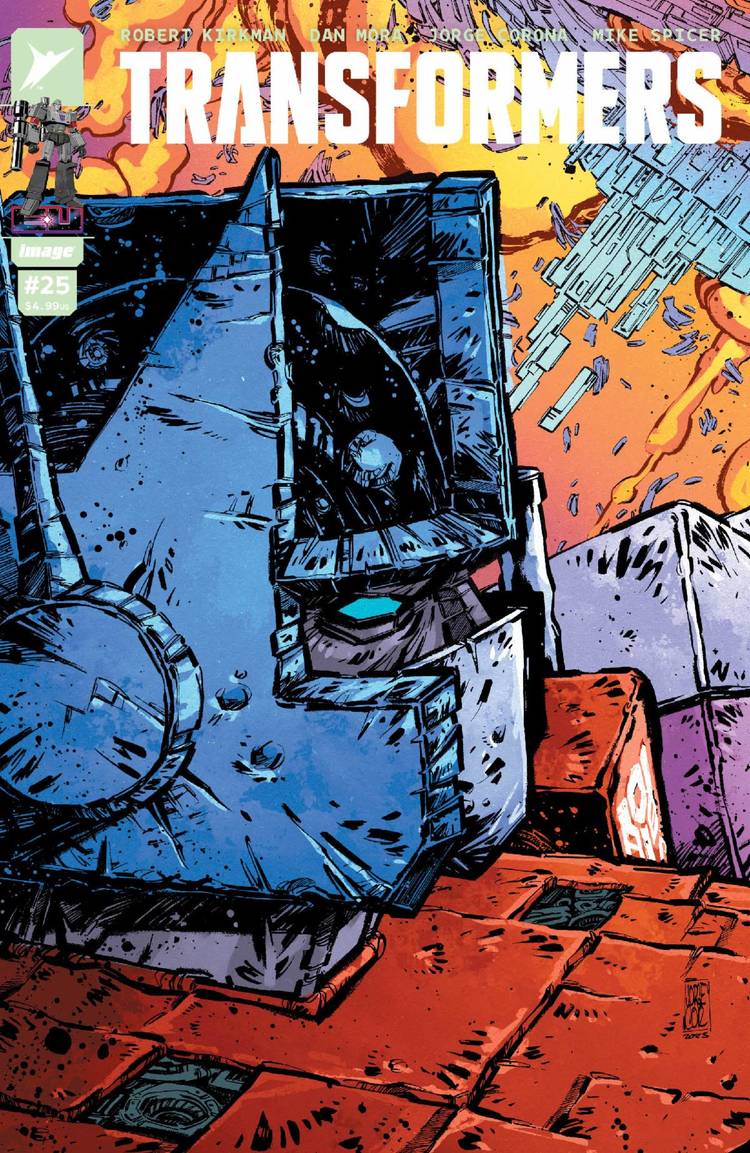 Transformers 25 cover C Jorge Corona connecting full