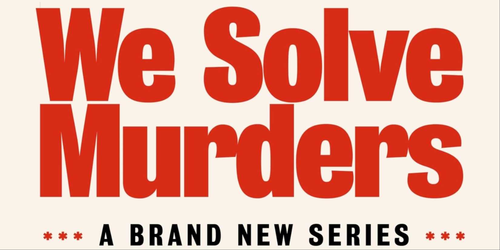 We Solve Murders by Richard Osman book cover