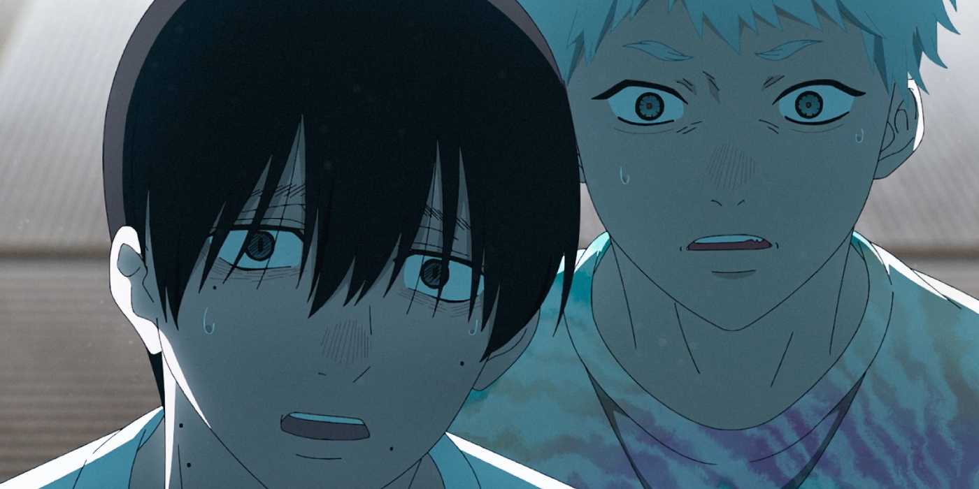 Yoshiki và Hikaru trông sợ hãi trong The Summer Hikaru Died