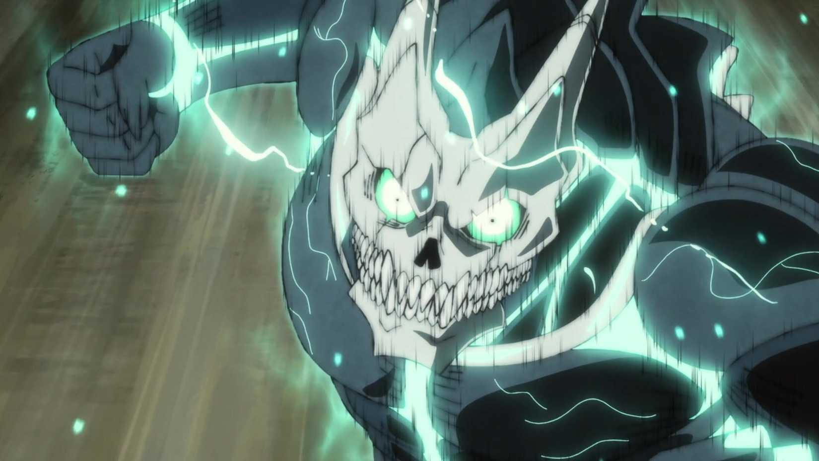 Kafka Hibino transformé en Kaiju n°8 de la série animée titulaire