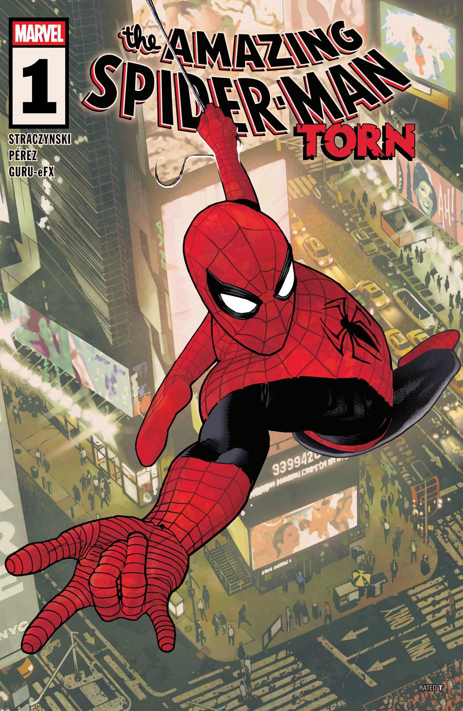 The cover of Amazing Spider-Man: Torn #1