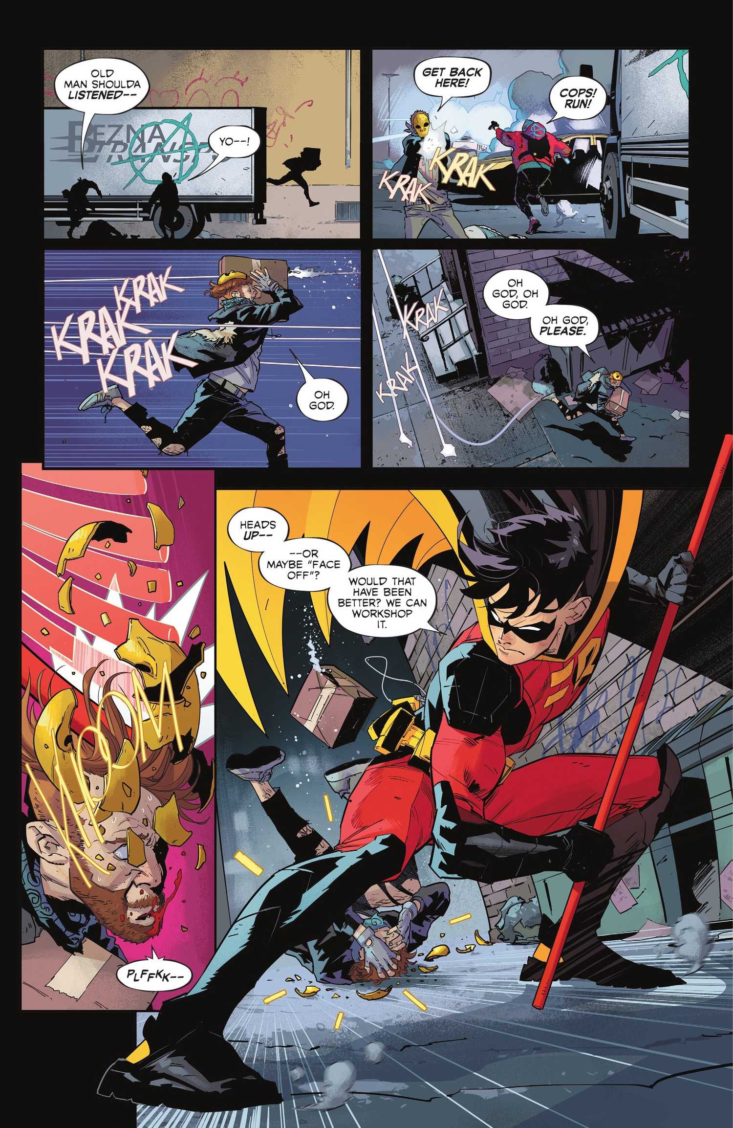 The Dark Knight Takes on Police Violence in Batman #2