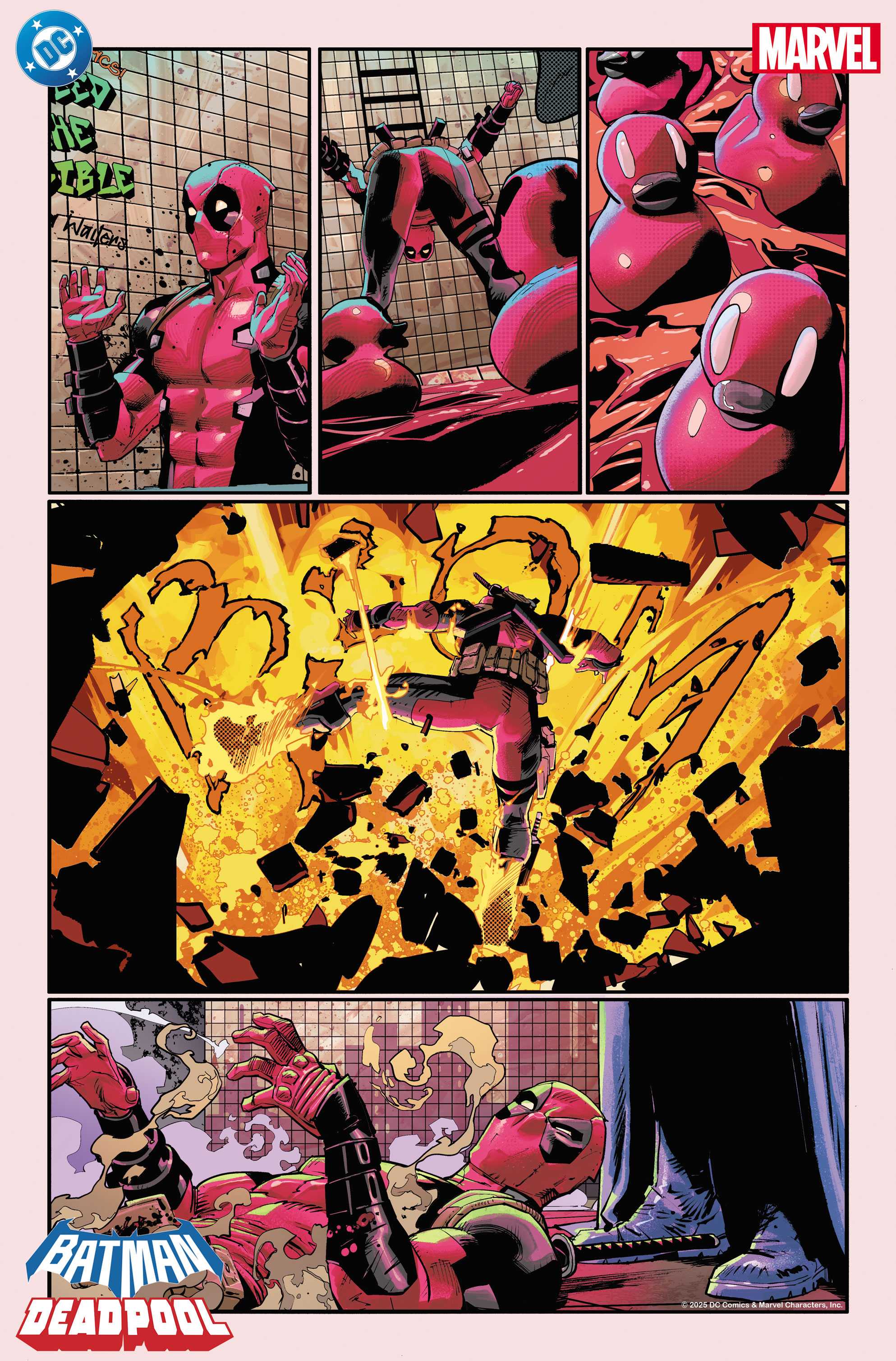 Deadpool Dc DC and Marvel Have Lined Up Some Legendary Crossovers, And We Have The ...