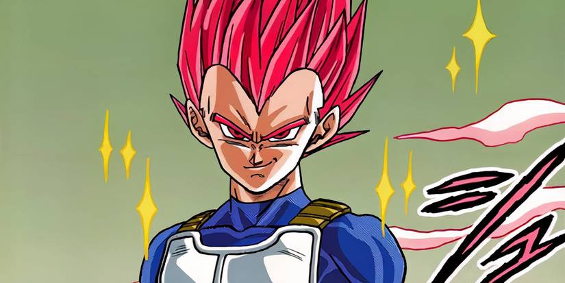 Vegeta reveals his Super Saiyan God form in Dragon Ball Super manga.