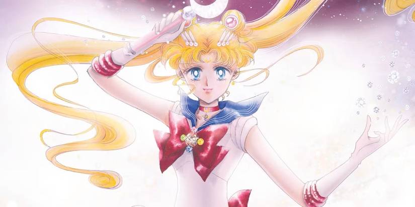 Usagi transformed into Sailor Moon in Eternal Editon manga Volume 1
