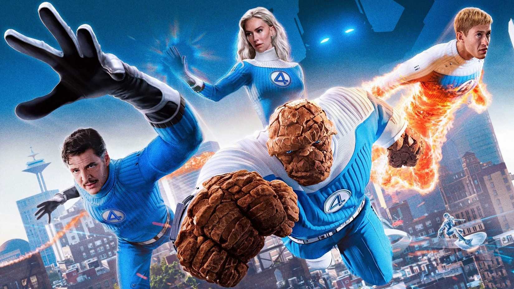 The Fantastic Four springs into action