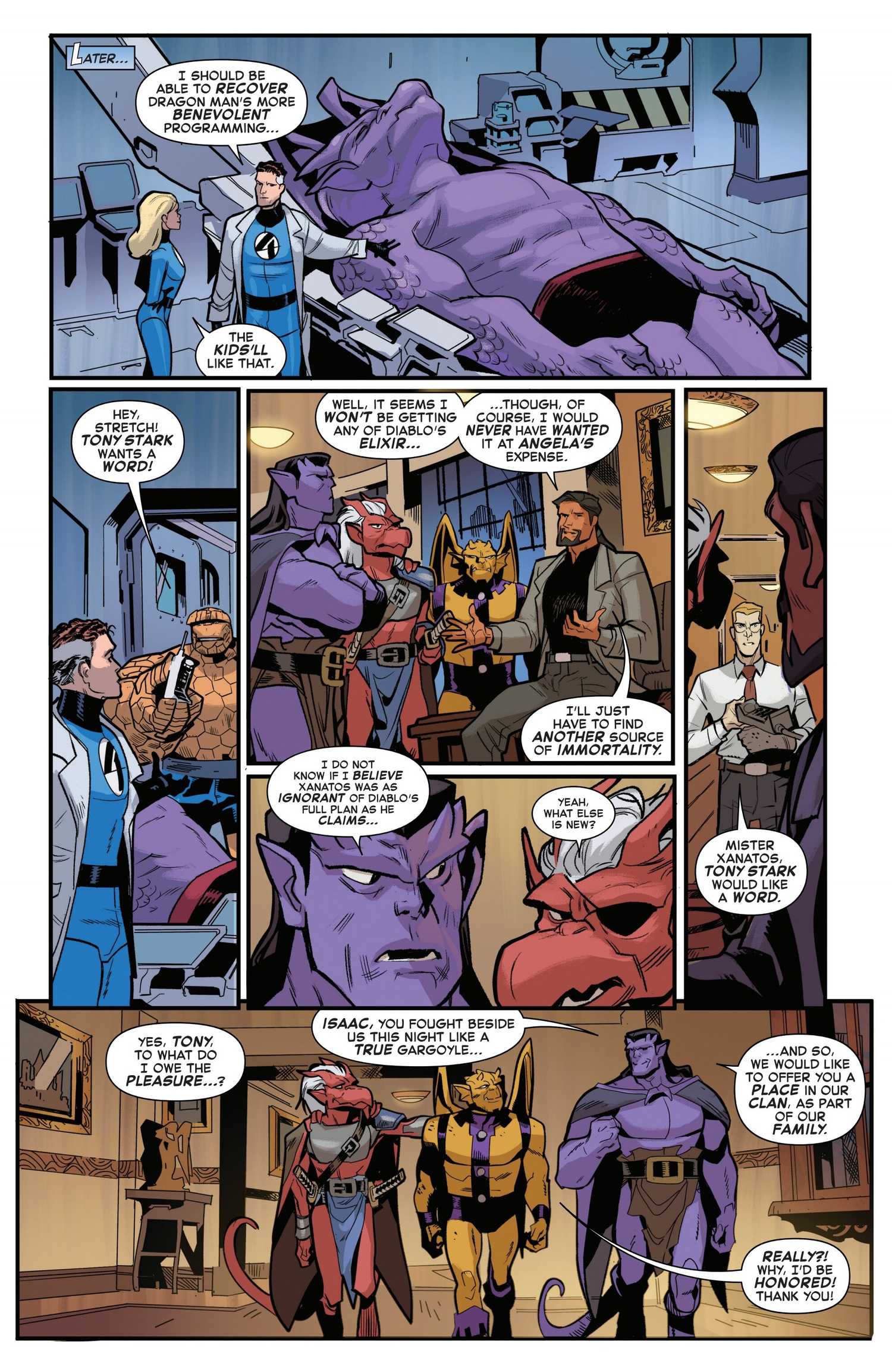 The Gargoyles add Gargoyle to their clan