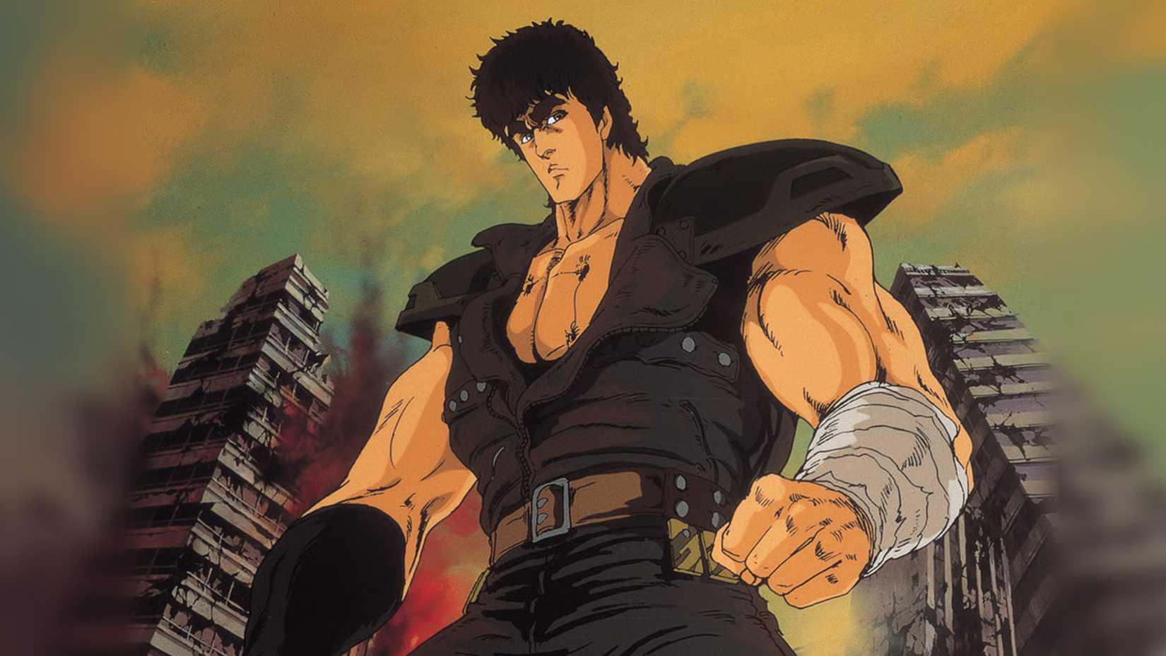 Kenshiro gives an intimidating glare in Fist of the North Star.