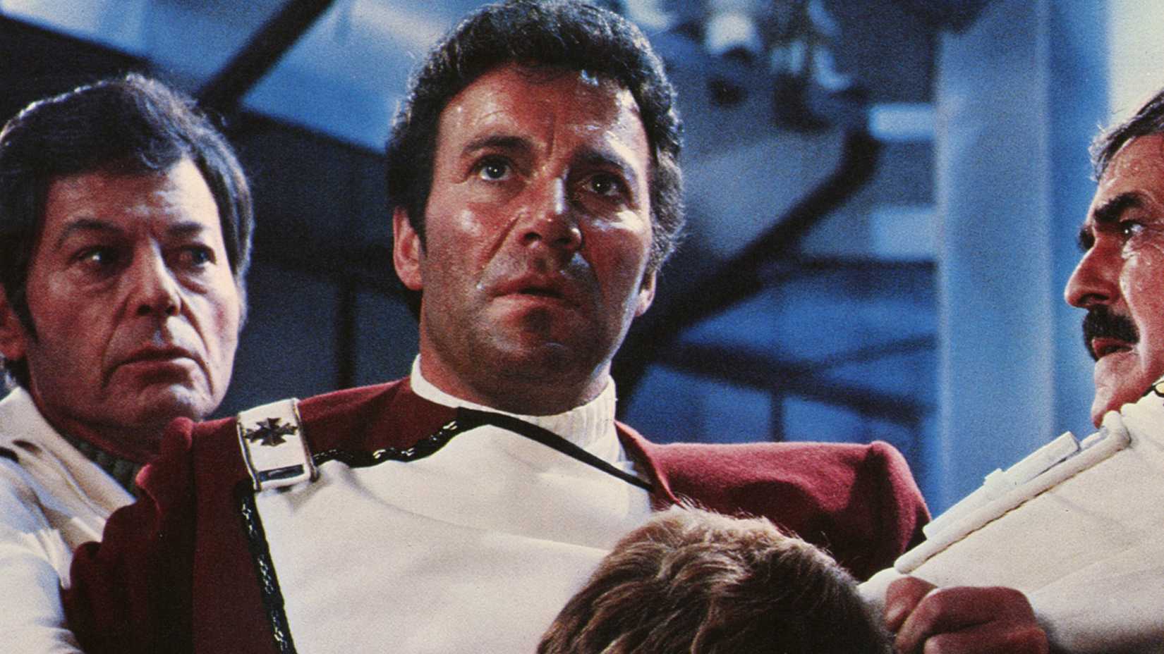Kirk, McCoy and Scotty from Star Trek II Wrath of Khan
