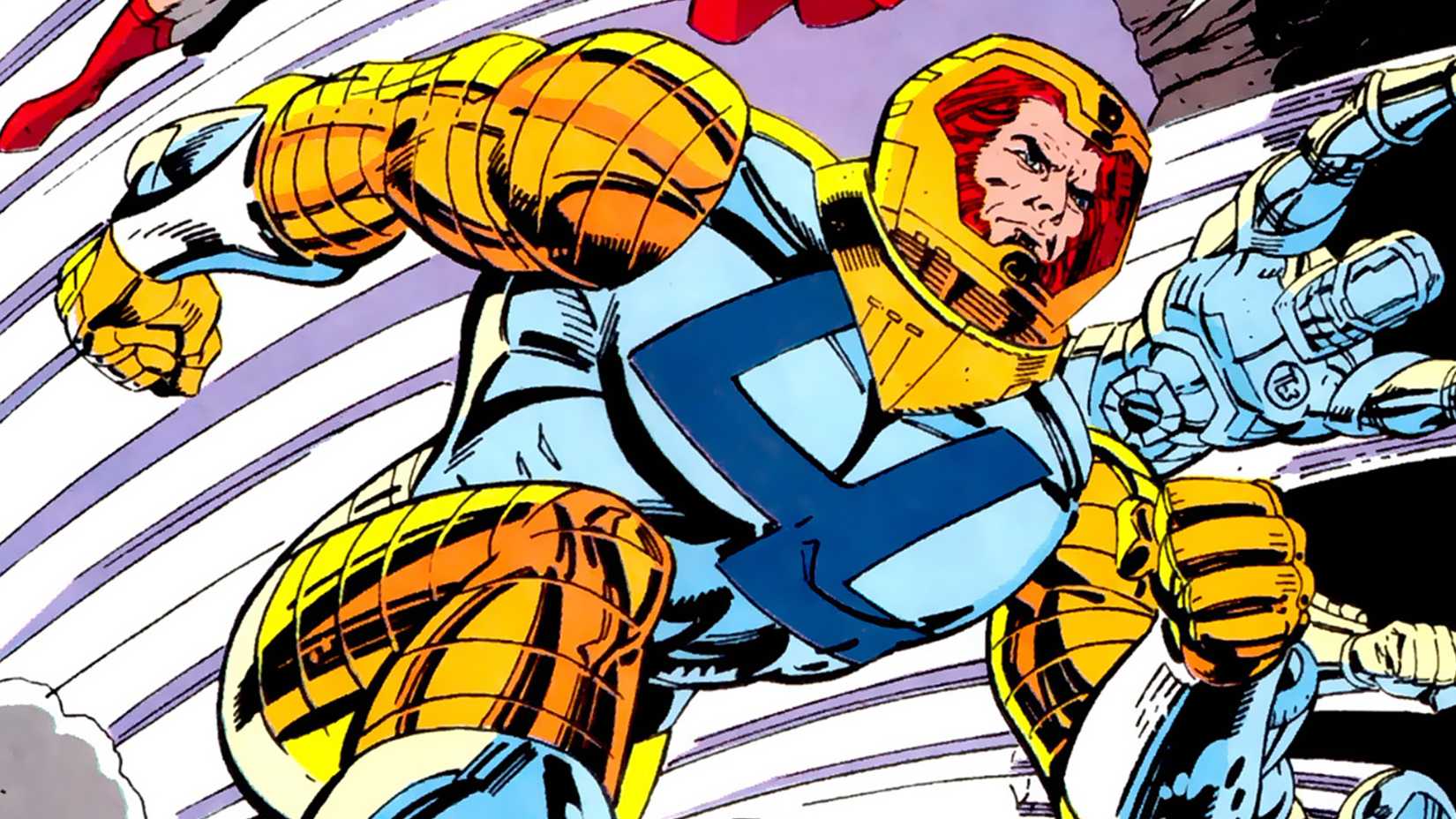Lex Luthor II in his Luthor Armor team of the Supergirl One-Shot