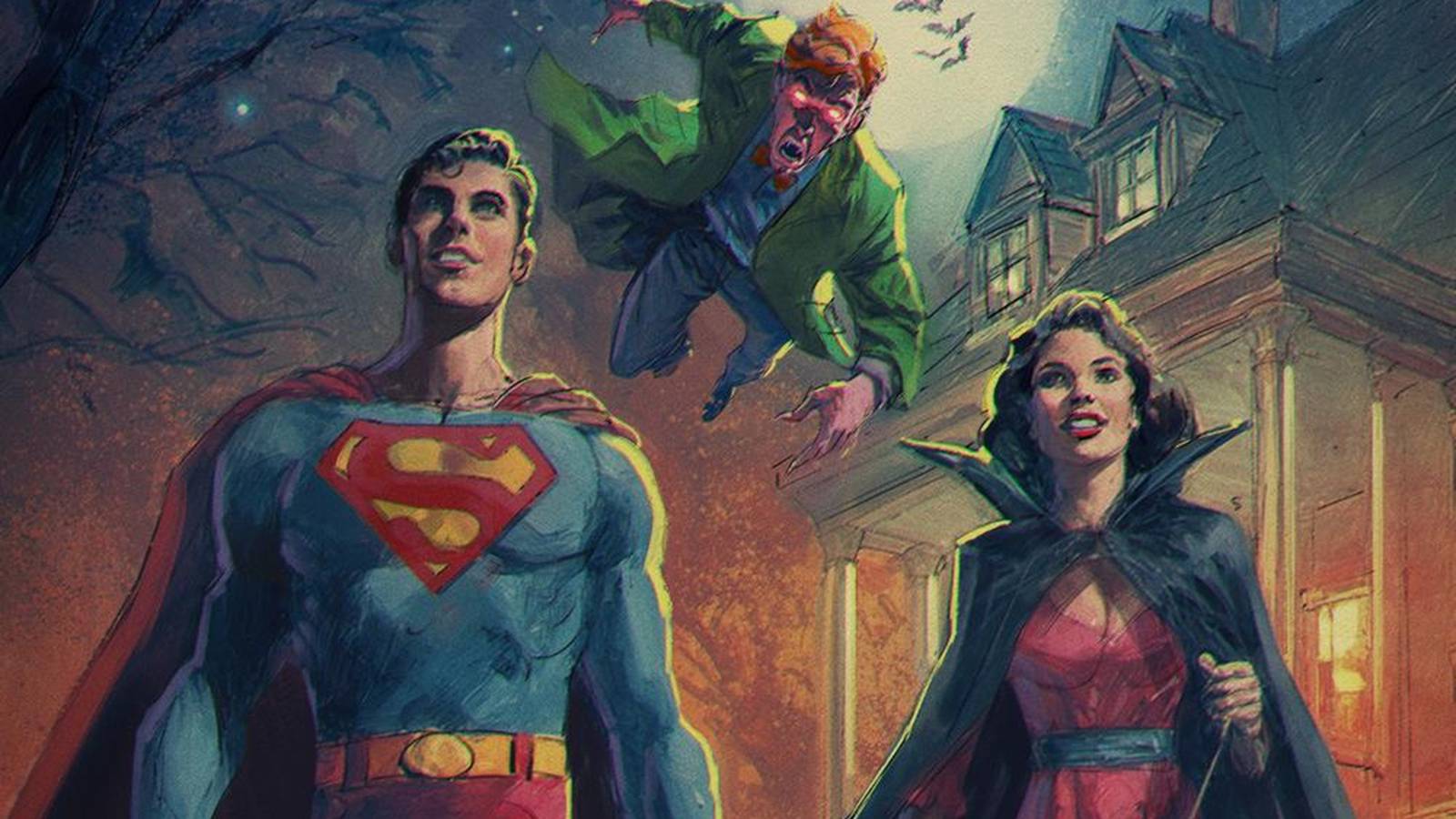 Comic Book Characters Become Vampires in The Line it is Drawn