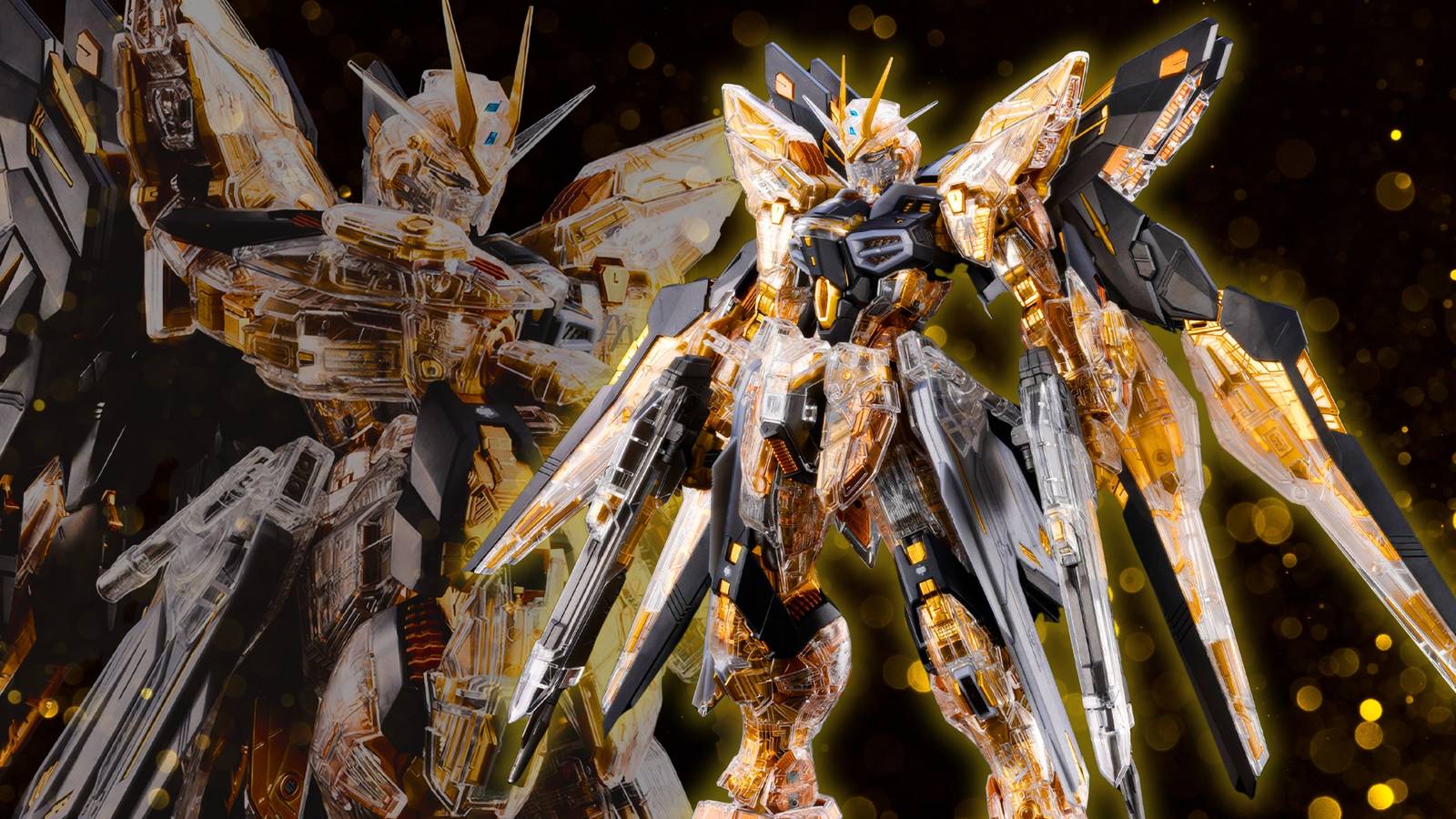 Sports Drink Bottle Bandai MGEX Strike Freedom Gundam Model Kit - 1/100  Scale With Extreme Metallic Finish Race Car Bottle, image size:1600x900