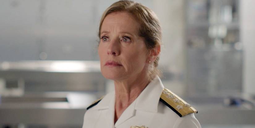 Nancy Travis as Admiral Harriet Parker in NCIS Season 23, Episode 1